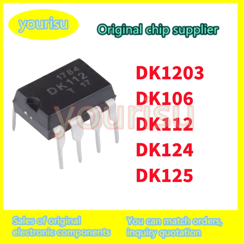 5Pcs/Lot DK106 DK112 DK124 DK125 DK1203 DIP8 Switching Power Supply Chip IC