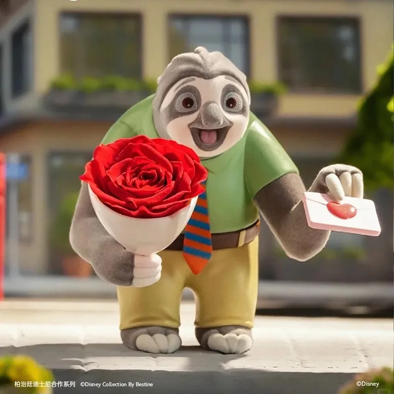 11ซม. ซูโทเปีย ฟลาวเวอร์ เวิลด์ จูดี้ นิค เบนจามิน แฟลช ของสะสมในกล่องสุ่ม พรีเมียม ของตกแต่งโต๊ะทำงาน ของขวัญคริสต์มาส วันเกิด สำหรับแฟนๆ