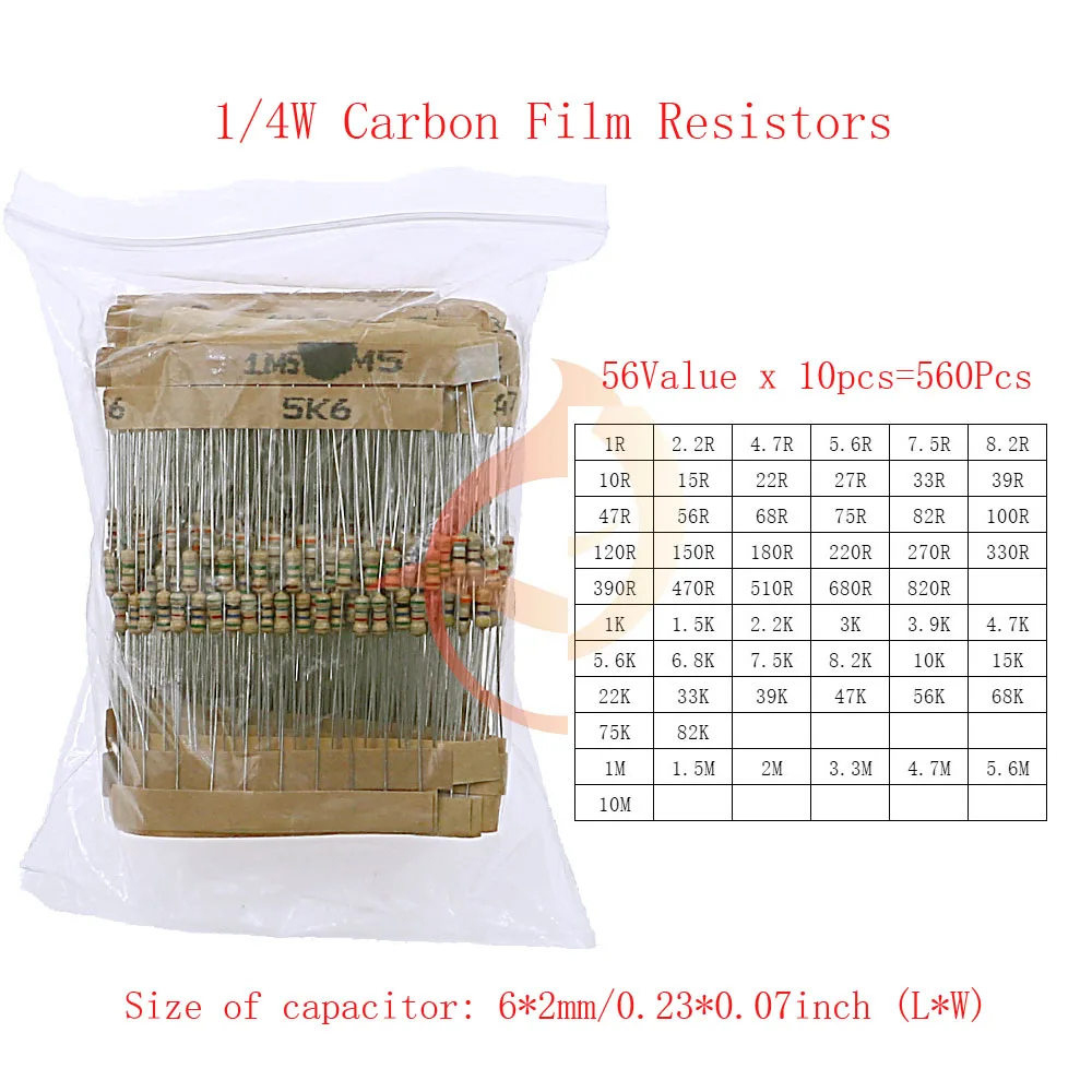 Variant: 0.25W x 560pcs