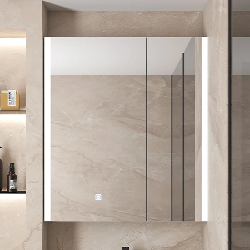 

Shower Wall Mirror Cabinets Bathroom Organizer Smart Storage Display Mirror Cabinets Light Armadi Da Soggiorno Furnitures