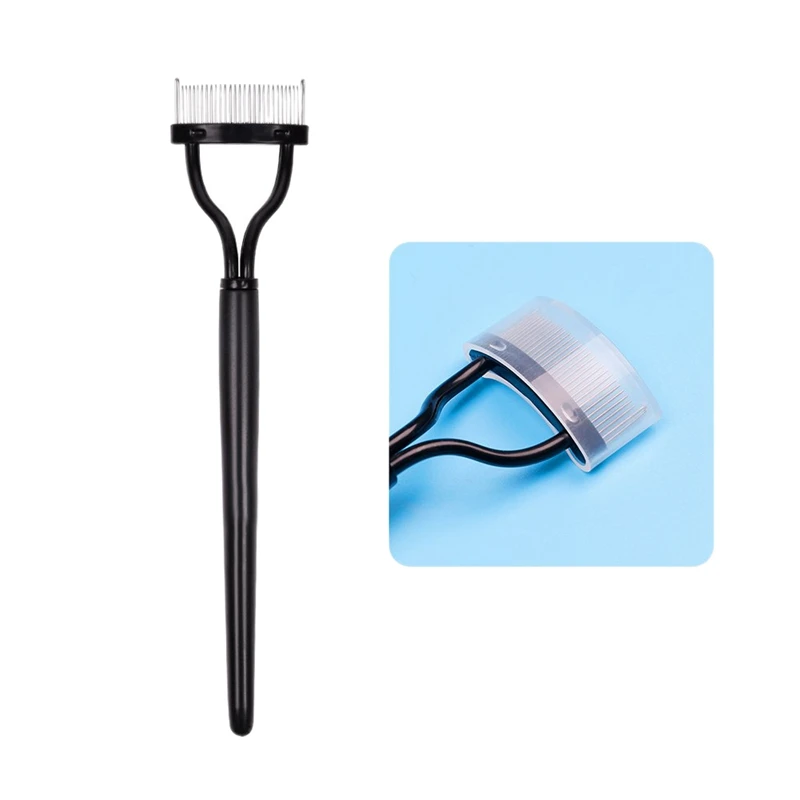 Eyelash Comb Curlers Makeup Mascara Applicator Eyebrow Grooming Brush Tool