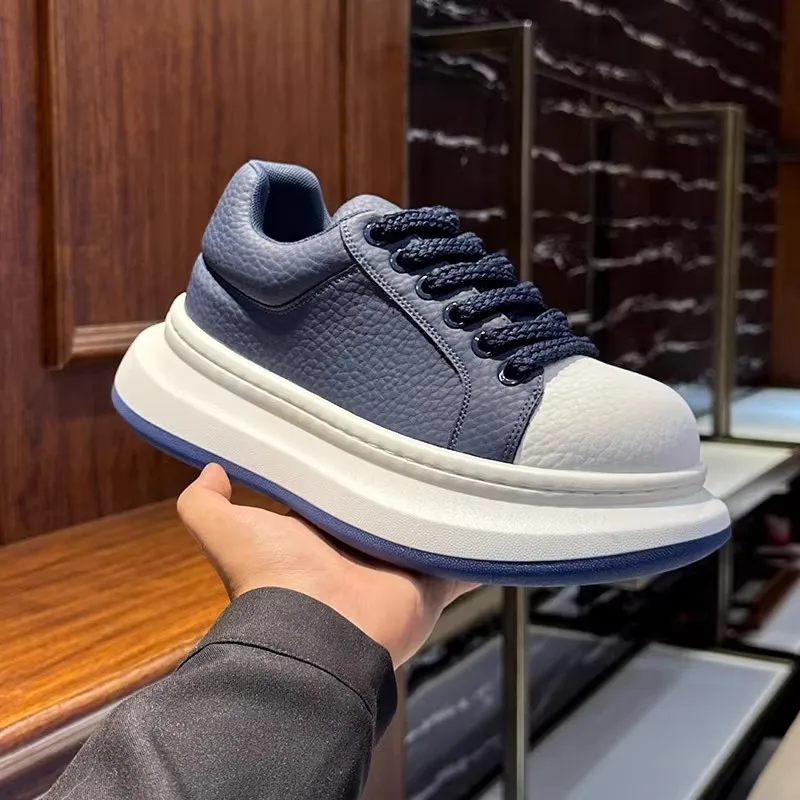 

Мужские кроссовки, осень 2023, новая повседневная обувь на платформе, мужская уличная походная обувь для альпинизма, мужские модные модные кроссовки