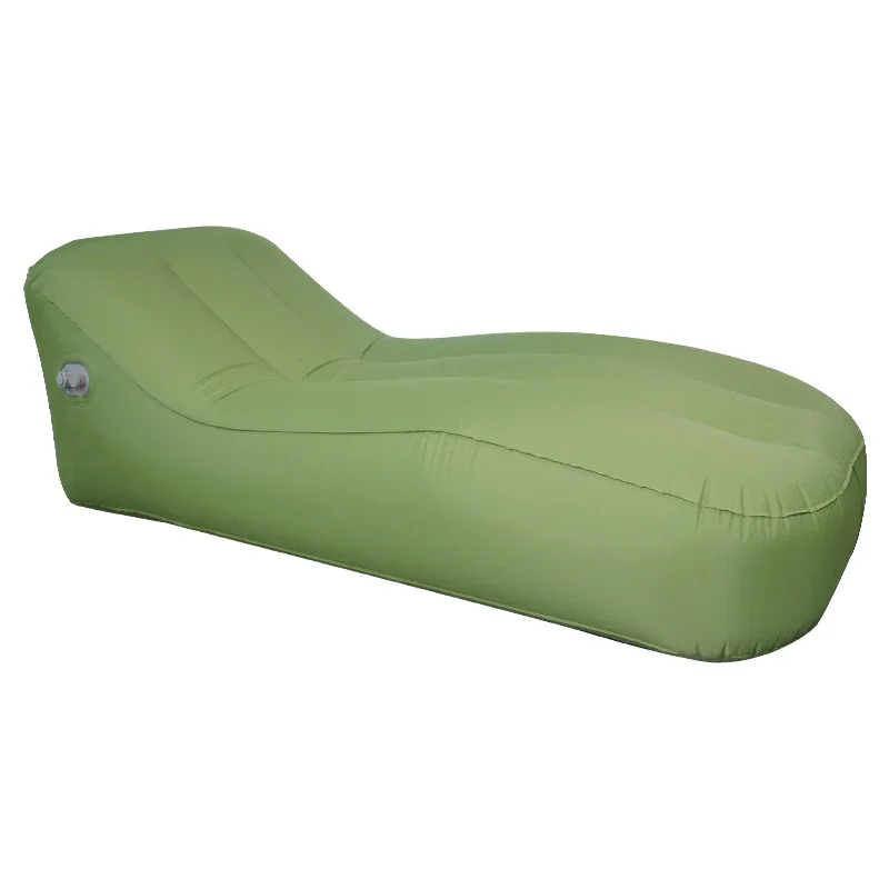 

Lazy Sofa Fish Tail Automatic Inflatable Bed Outdoor Single Sofa Camping Company Lunch Rest Accompanying Lying Chair