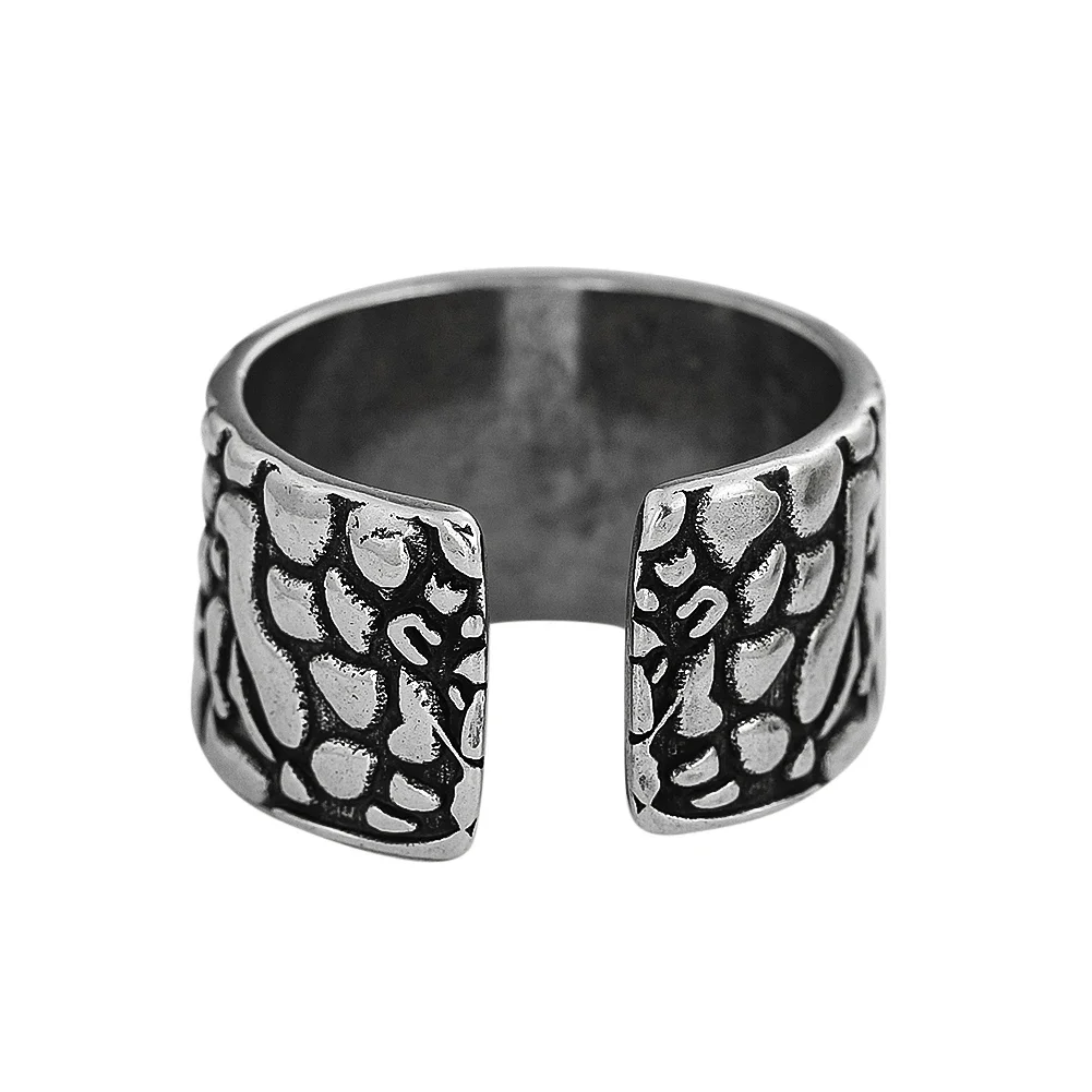 Freedom Road Route Highway 66 Ring Men Punk Personality Rock Open Adjustable Ring Party Ideal Fashion Jewelry Gift for Friends