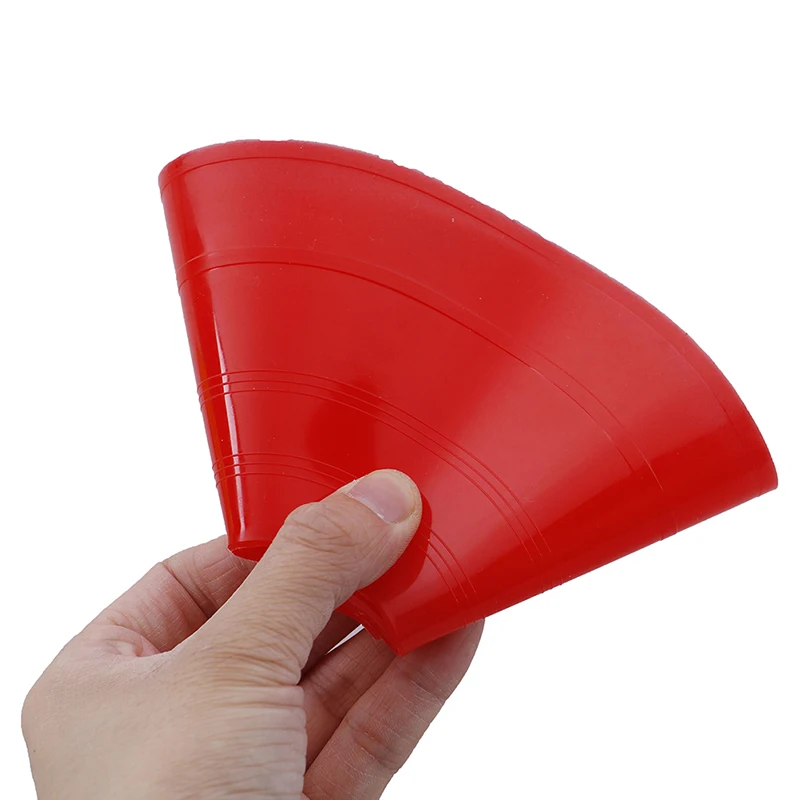 10 pçs durável cones de treinamento de futebol discos marcadores resistentes à pressão para prática de esportes de futebol equipamentos esportivos ao ar livre