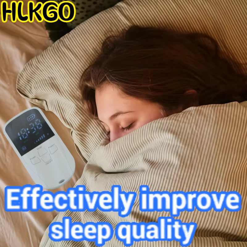 Medical 2025 Smart Sleep Aid CES Microcurrent Ear Clip for Chronic Insomnia & Stress Treatment