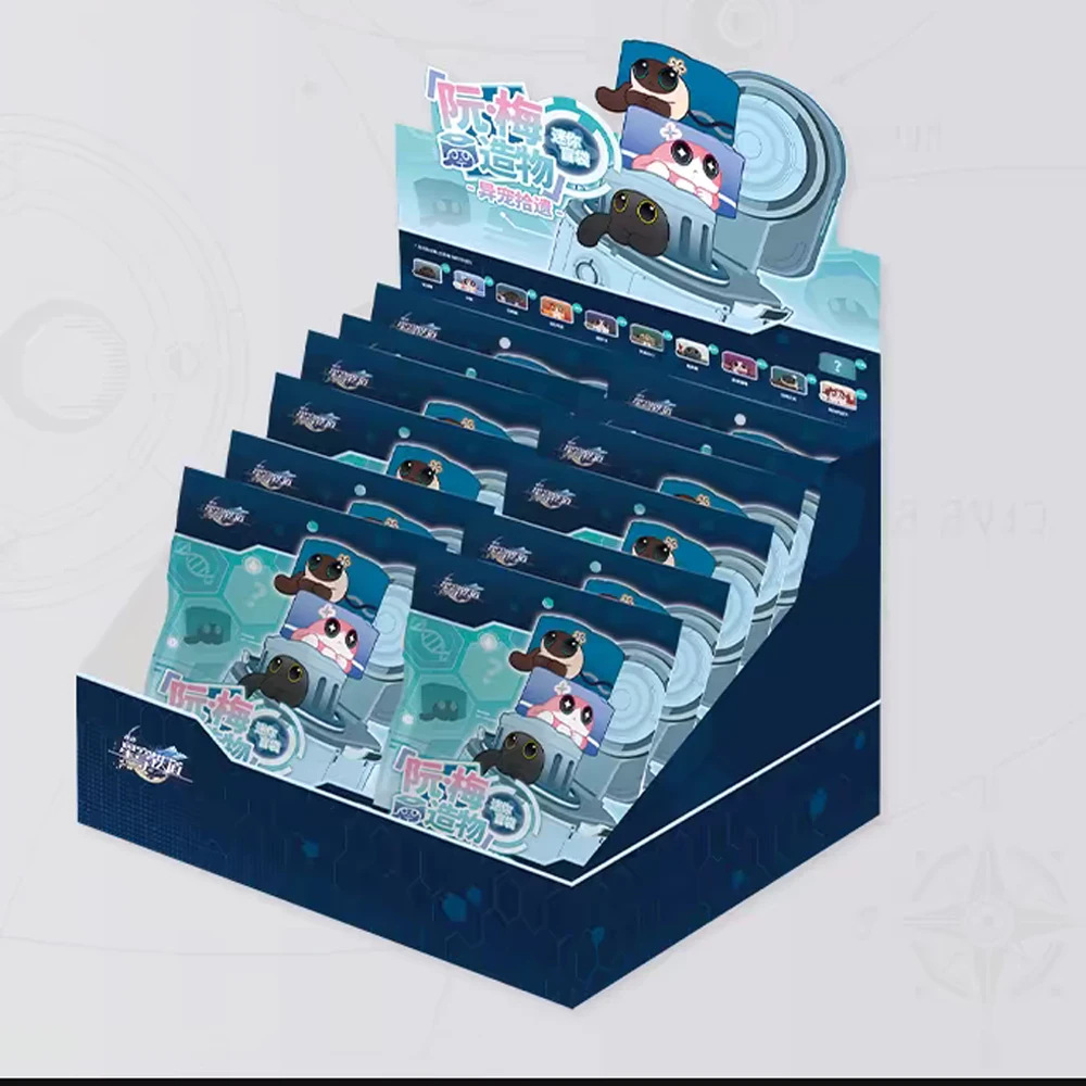 Honkai Baru: Figur Mini Koleksi Rel Bintang Kotak Buta Hadiah Anak Merchandise Mihoyo Resmi Seri Mini Kreasi Ruan Mei