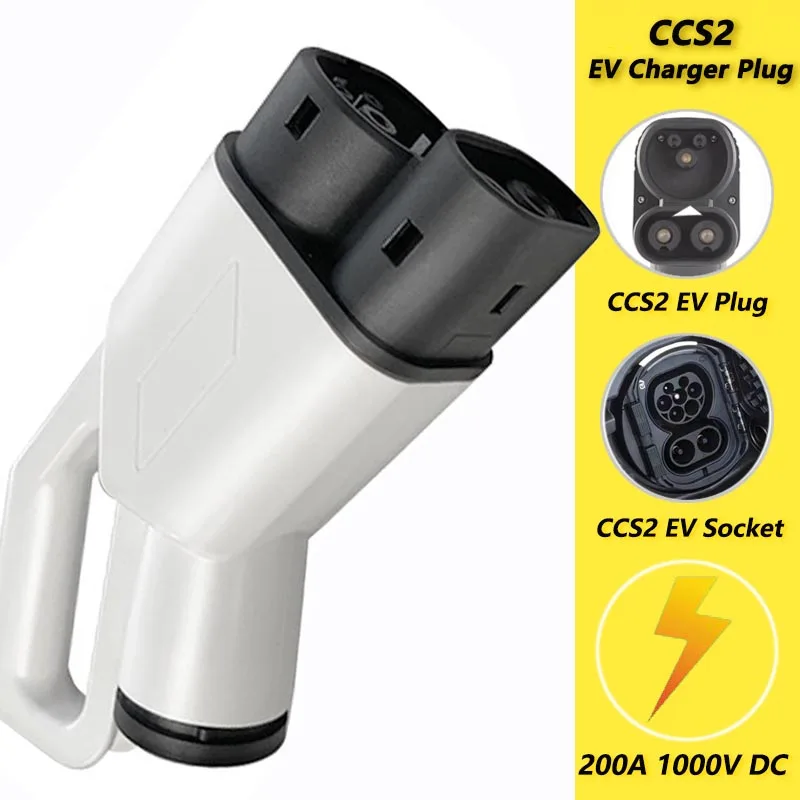 

CCS2 EV Charging Plug CCS Combo 2 Euro Standard DC Fast charging plug for new energy electric vehicles 200A TESLA