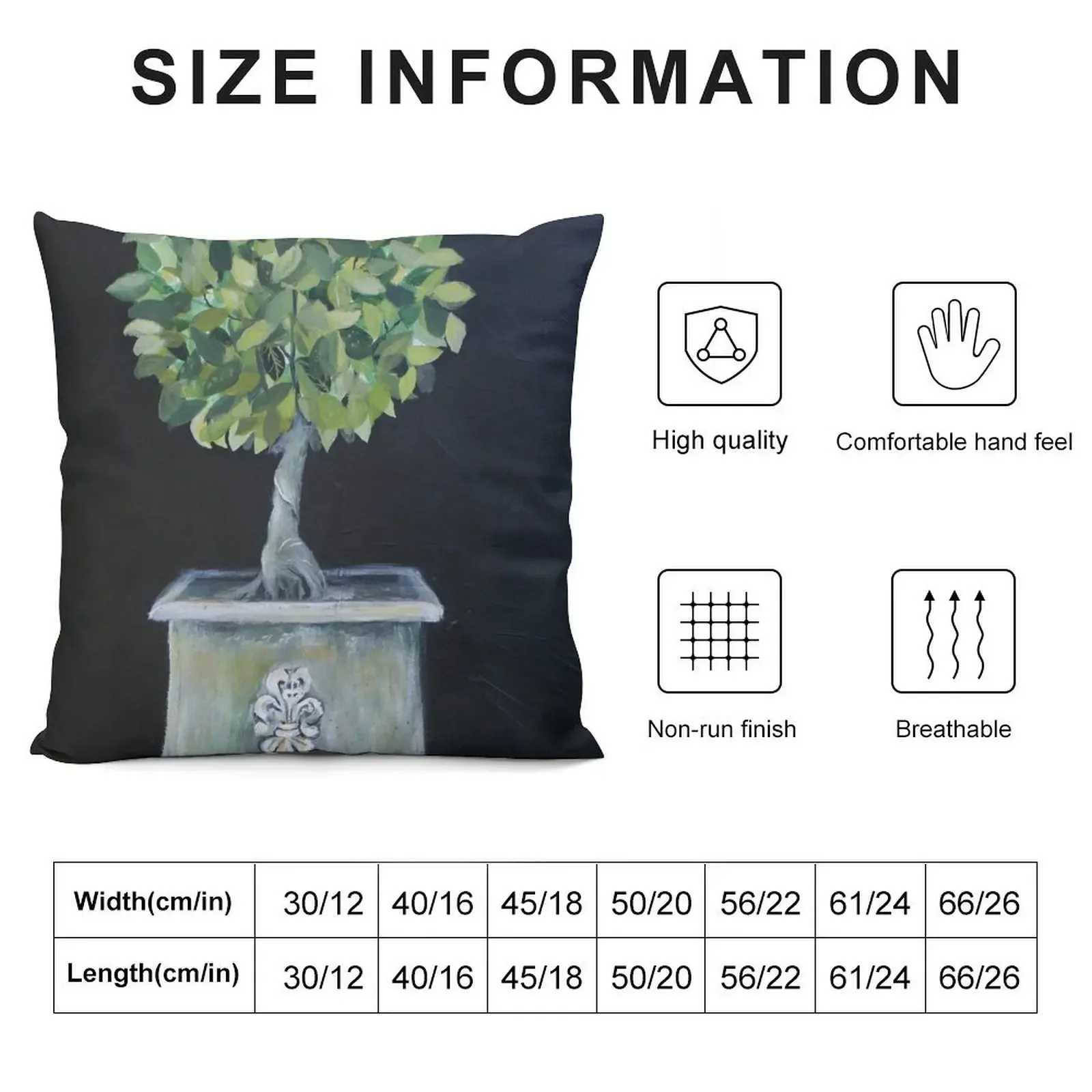 Topiary Tree Throw Pillow autumn pillowcase Christmas Covers Christmas Pillowcase pillow cover christmas pillow