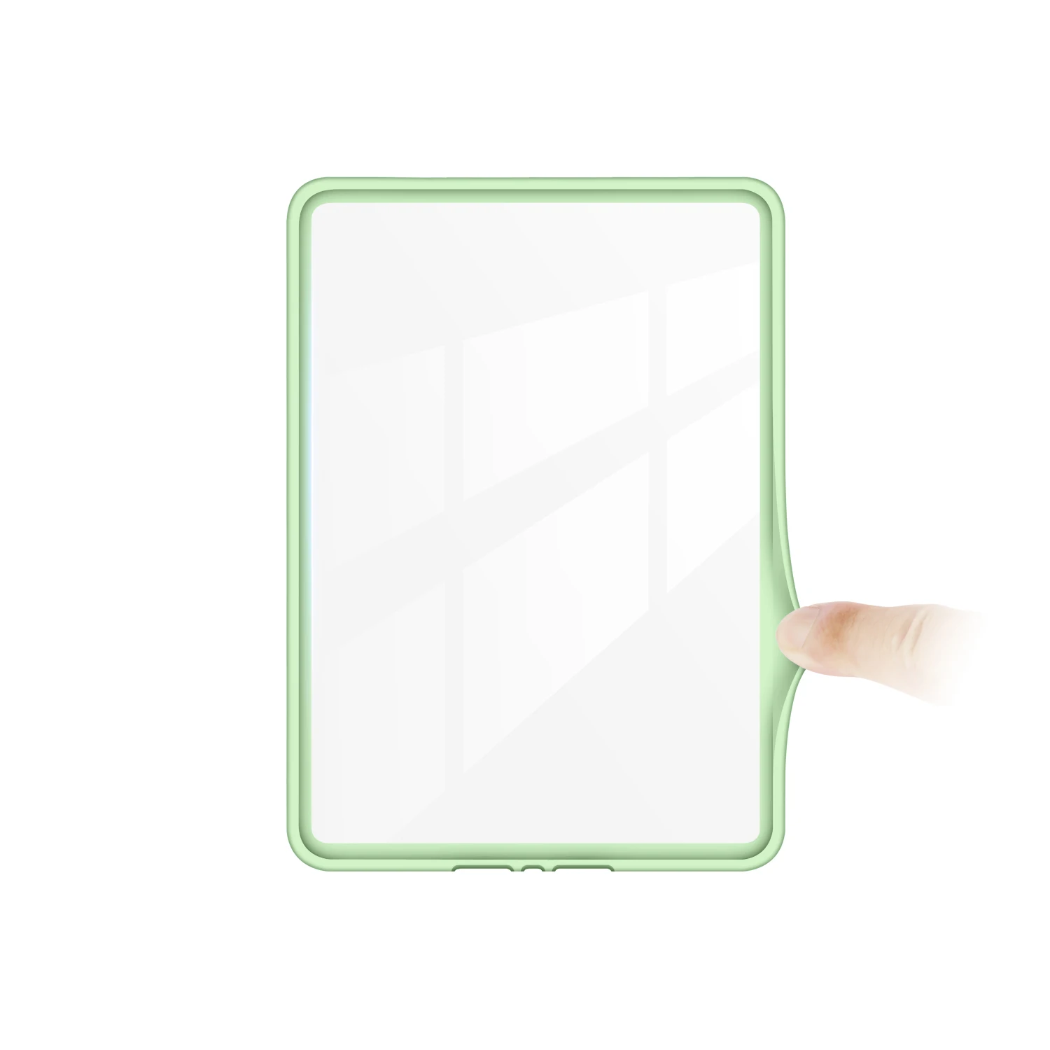 Etui 2w1 z odłączaną tylną szybką z przezroczystego akrylu i skórzaną osłoną PU z funkcją budzenia/usypiania do Kindle 11. generacji (2024/2022) 6 cali, model RS23CV / C2V2L3 Funda — zdjęcie produktu 5