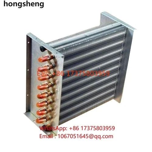 Copper Tube Aluminum Fin Evaporator Coil Rectangular