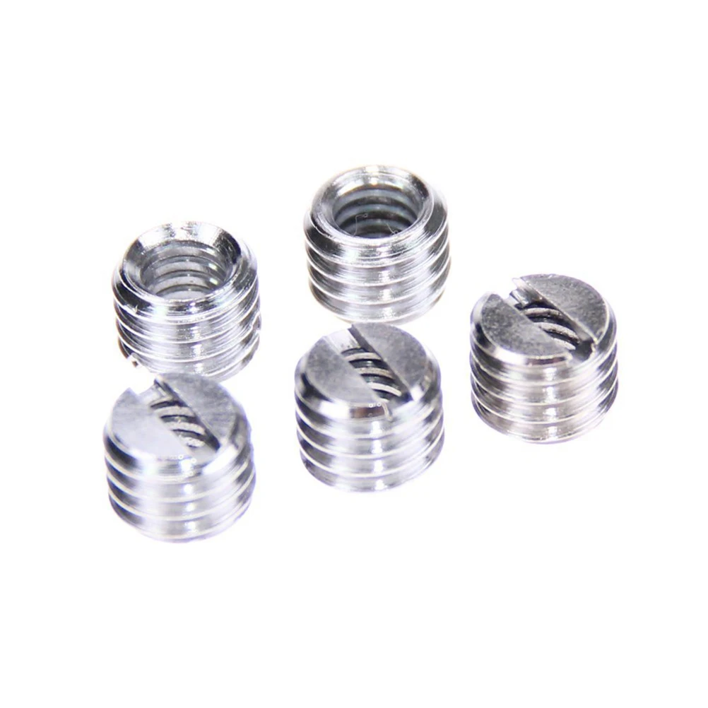 

20pcs Camera Tripod Thread Adapter Nut 1/4 Inch To 3/8 Inch Screw Conversion Mounting DSLR Camcorder Photography Studio