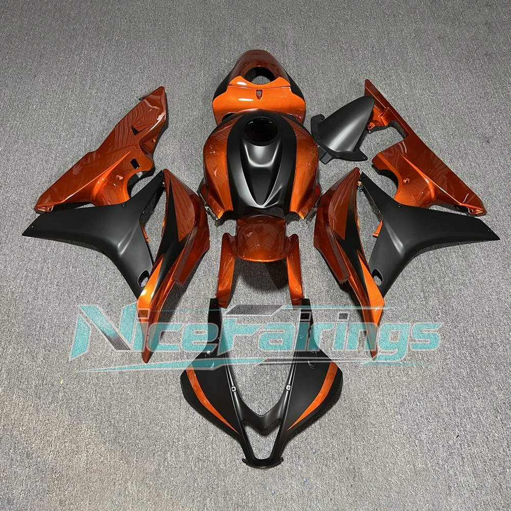 For 2007 2008 Honda CBR600RRR Injection Molded Full Fairing Kit CBR 600RR 07 08 Pre-Drilled ABS Bodywork Fairings