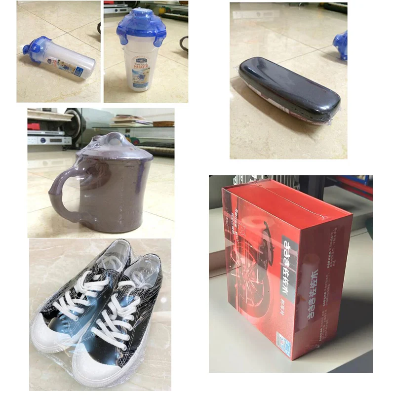 Automatic Cosmetics Boxes Book Food Shoes Heat Shrinking Pp Pof Film Wrapping Packaging Machine