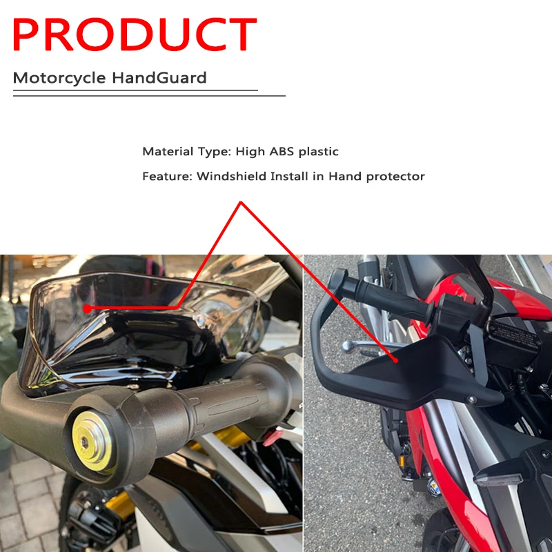 2022 New For HONDA NC750X DCT NC750S NC700X NC 750 X 2013-21 Motorcycle Handguards Shield Guards Windshield Hand Wind Protection