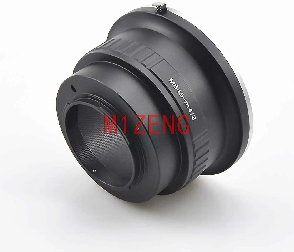 Adapter ring for MAMIYA 645 M645 lens to olympus panasonic m43 BMPCC G9 GH5 GF7 GM5 GX9 GX85 GX850 EM5 EM10 EPL6 EPL8 camera