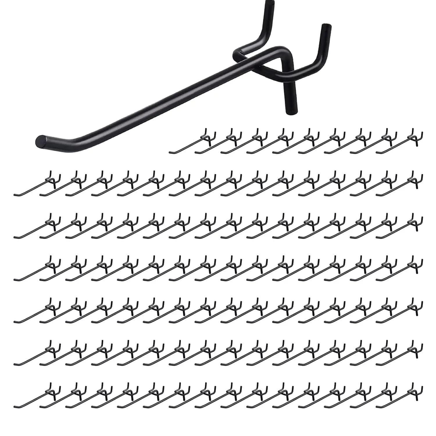 2 Inch 10pcs/set Pegboard Metal Display Hooks