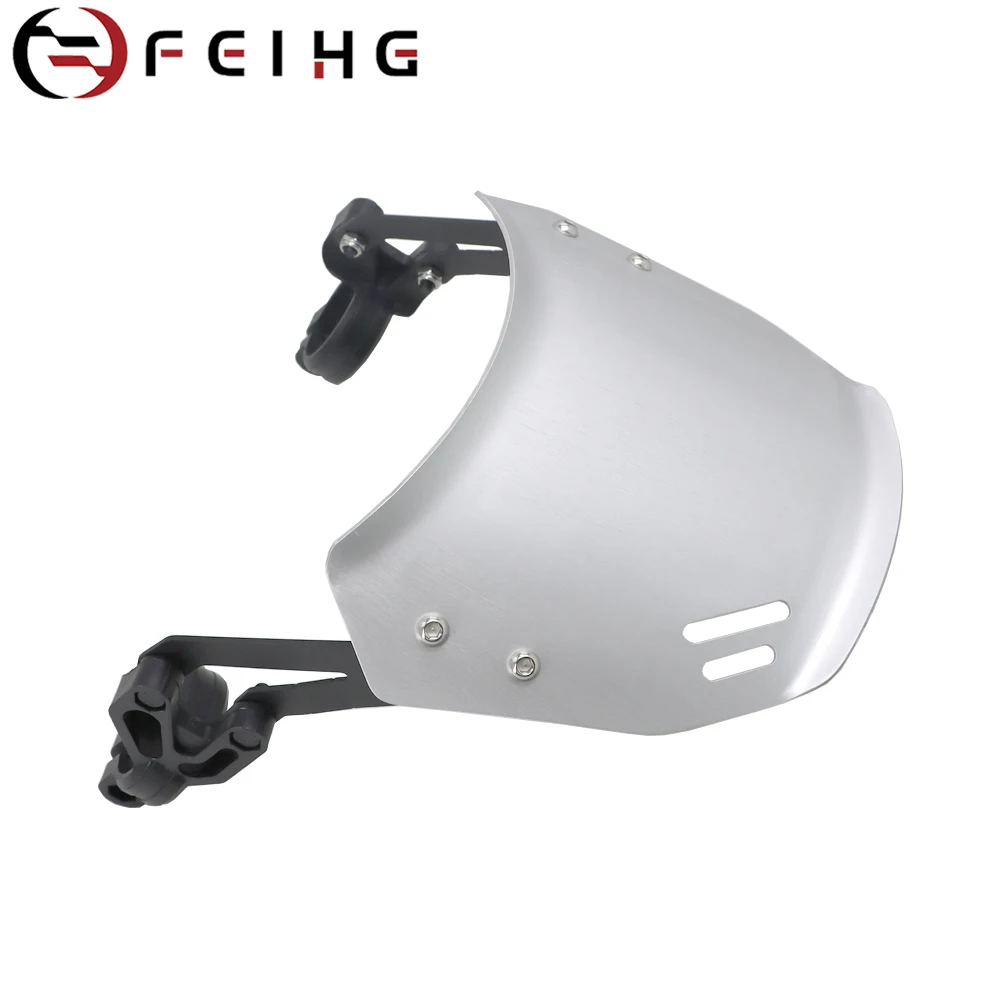 For Honda CL250 CL300 CL500 Aluminium Front Windscreen Windshield Wind Shield Visor Airflow Deflector Motorcycle Accessories
