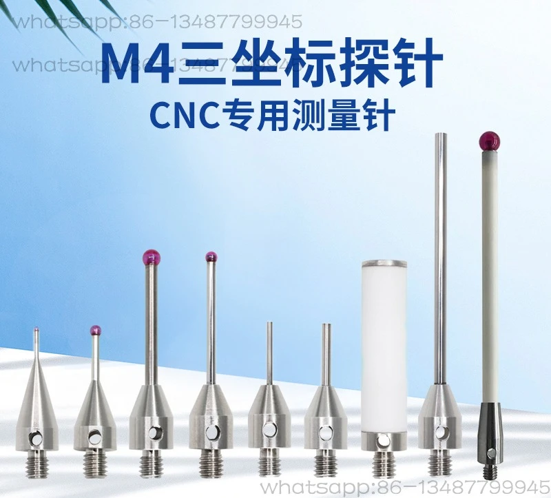 

CMM 3D Ruby Probe Special Measuring Pin Probe Accessories M4