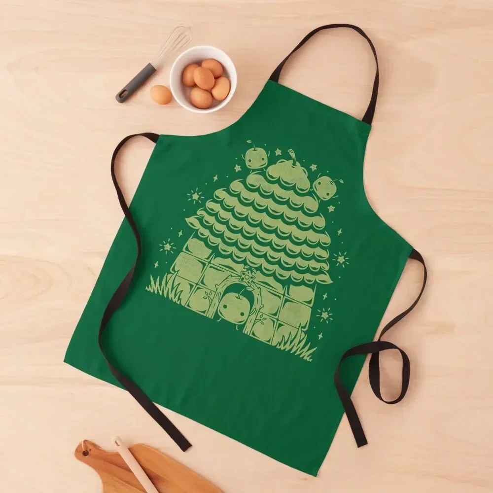 

The Junimo Hut Apron Kitchen Handle For Women Kitchen Items For Home Smock for hairdressing Restaurant Kitchen Equipment Apron