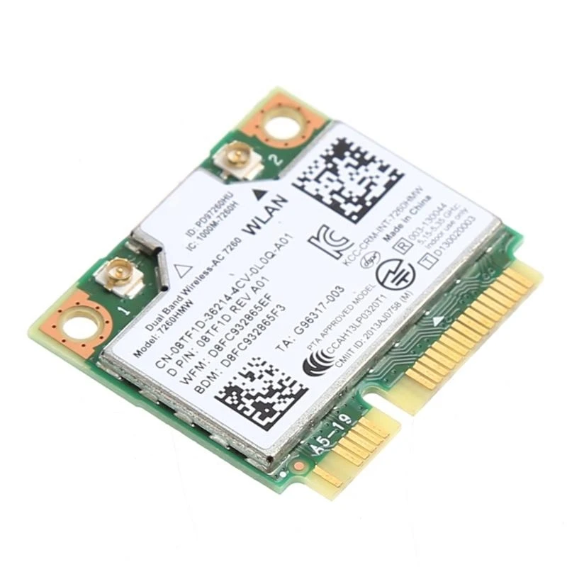 K0EA Dual Band 2.4+5G 300M 802.11a/b/g/n WiFi Wireless Half Mini PCI-E