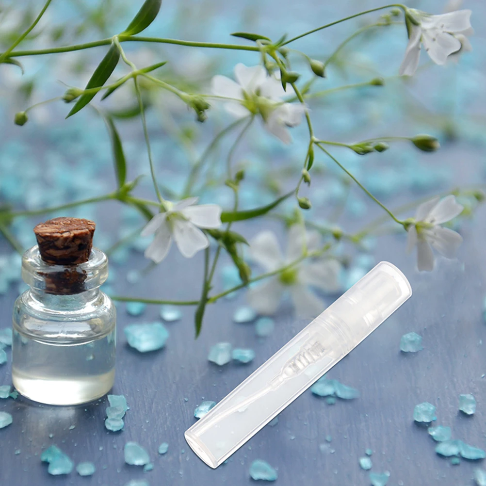 

20pcs Spray White Portable Essential Oil Sub Container Multipurpose Liquid Bottle For Travel Sub Bottle