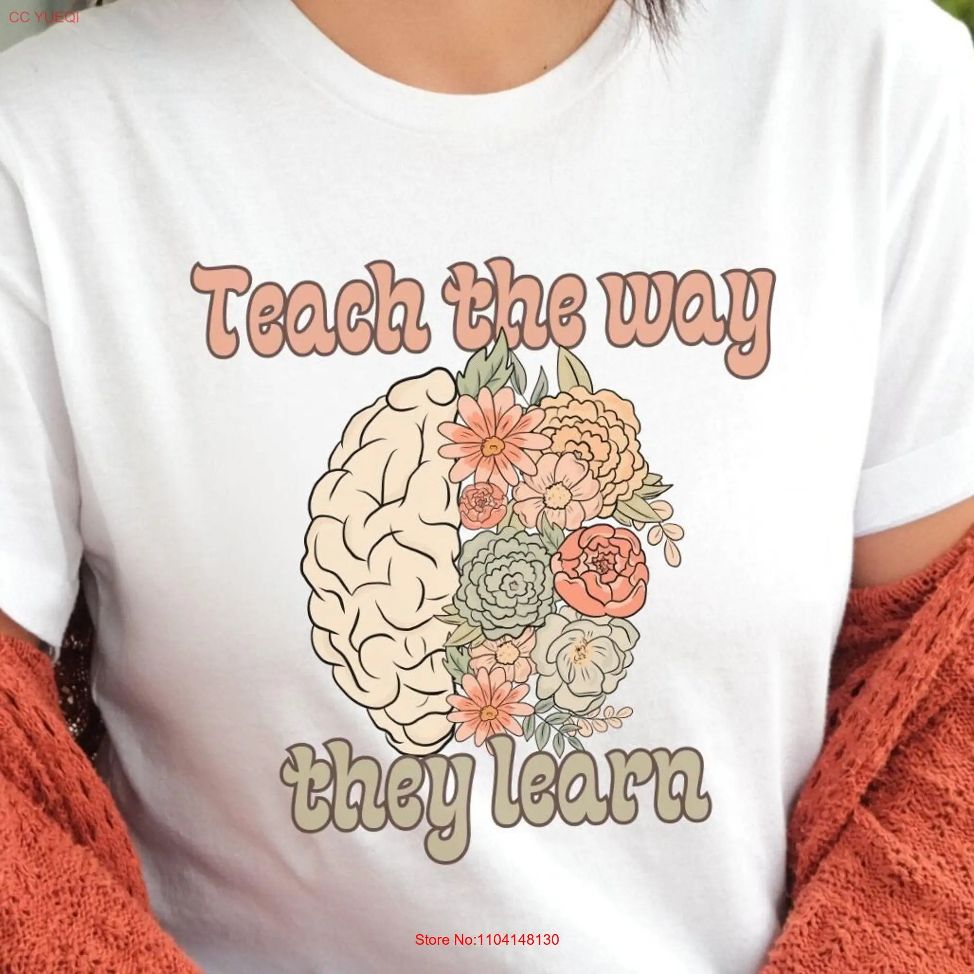 Teach the way they learn shirt ABA TherapisT T Autism SPED teacher Neurodiversity Dyslexia Special ed