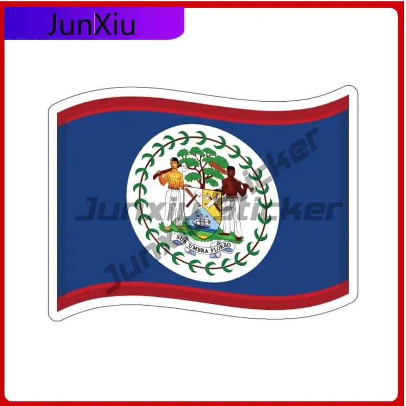 

Belize Flag Sticker Belizean Decal Decorations Exterior Accessories For Car Bicycle Skateboard Motorcycle Bumper Laptop Phone
