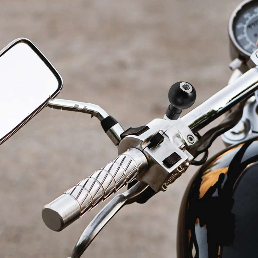 

Комплект из 2 держателей для телефона на руль мотоцикла с шаровой головкой, прочный алюминиевый сплав, надежная фиксация, резьба M8