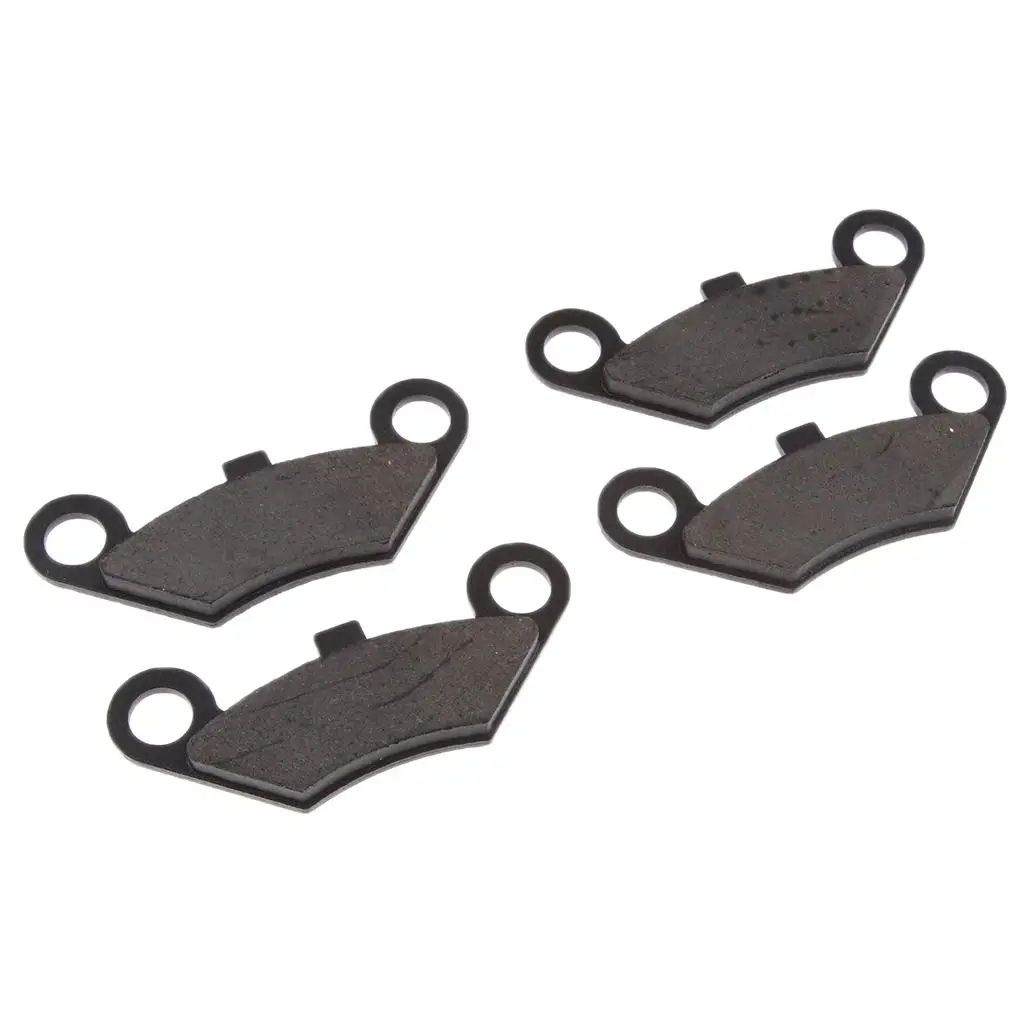 High Friction Metal Front Brake Pads Long Life Brake Block Quiet Stop for ATV 500cc 600cc Motorcycle Models