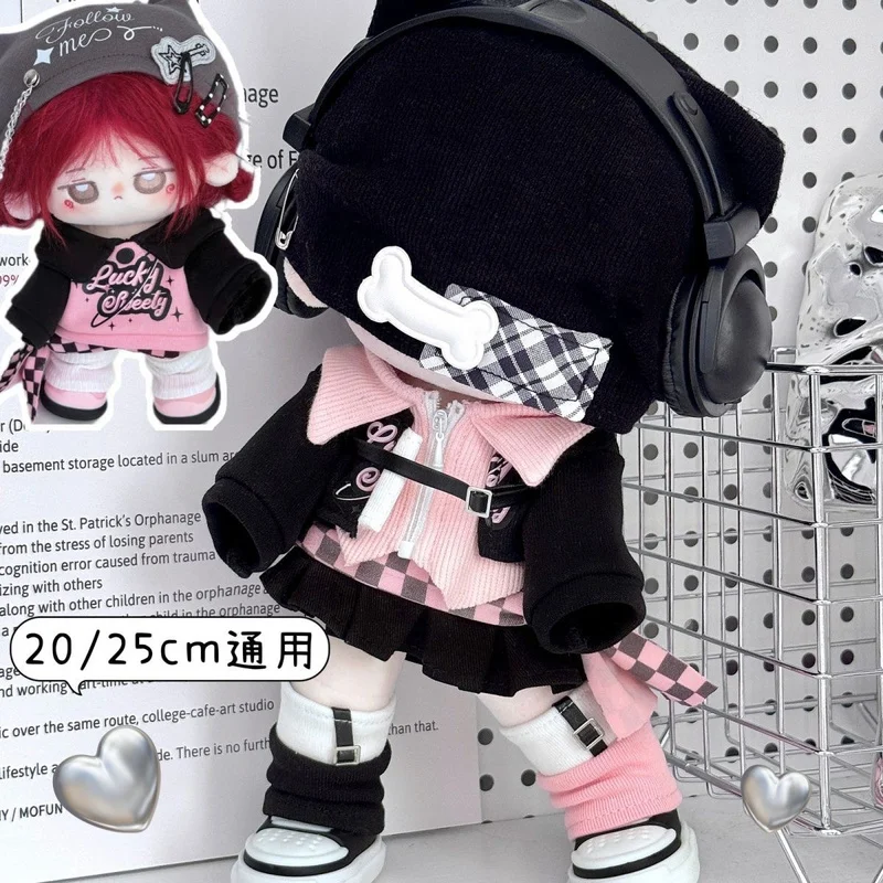 

Только одежда 20-30 см, одежда для кукол, вечеринка Blackberry, милая, крутая, горячая девушка, розовый свитер, пальто, костюм, аксессуары для кукол, одежда