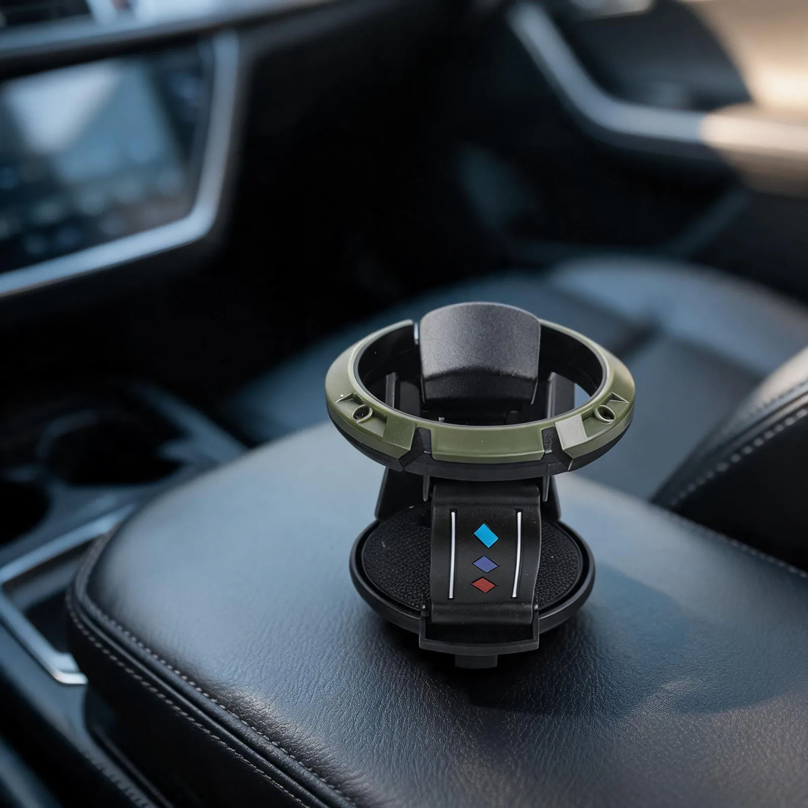 Metal Cup Holder with Storage Rack for Land Rover for defender 2020-2026 Dashboard and Rear Door Installation No Tools Required
