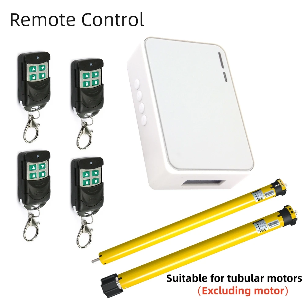 RF Switch Universal Remote Control For Tubular Motor Rolling Garage Door 433Mhz Transmitter Receiver Smart Home Controller