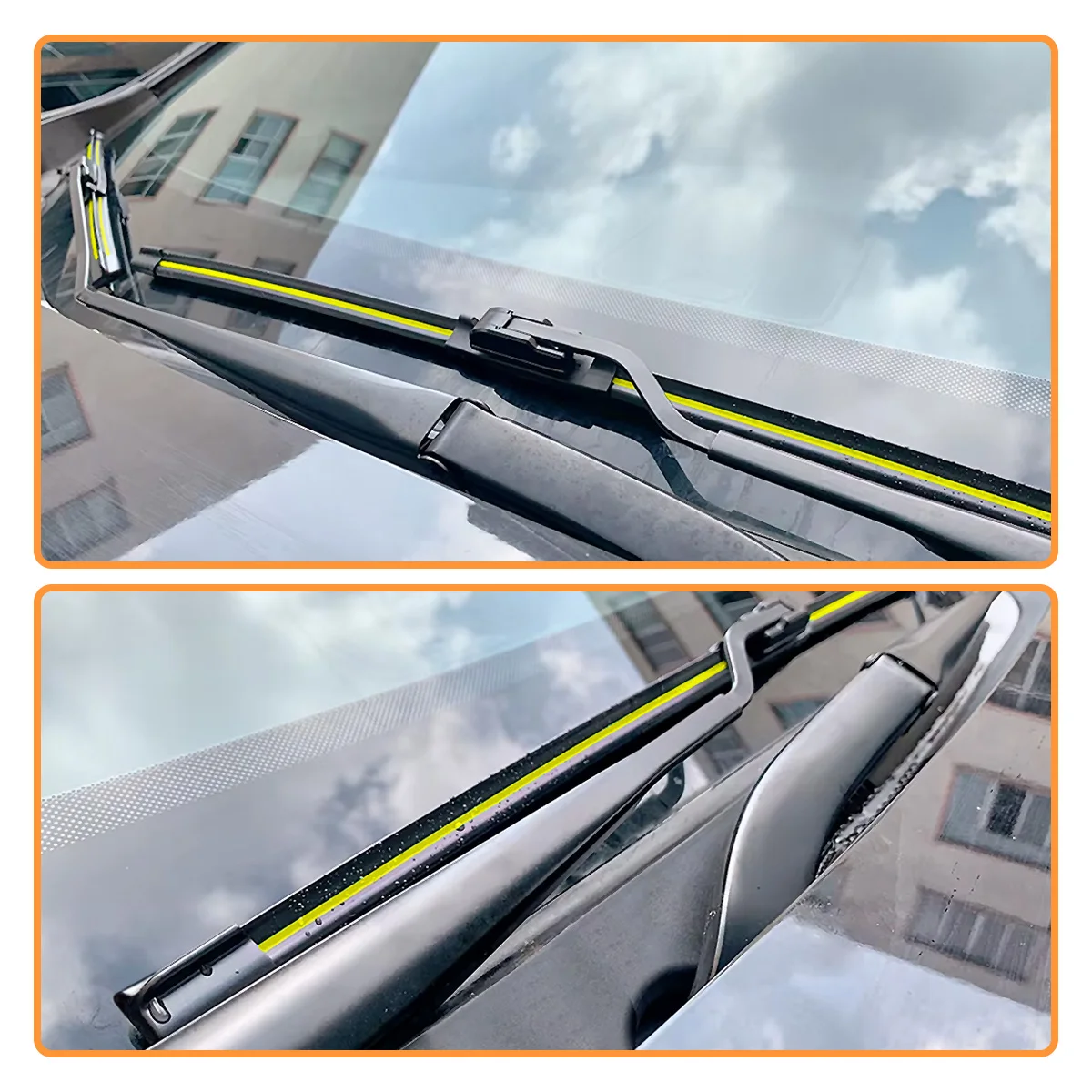 2PCS Car Wiper Blade Front Windshield Wiper Suitable For Chevrolet Bolt EUV EV(2016-2025)High-Definition Silent Car Wiper Blade view 5