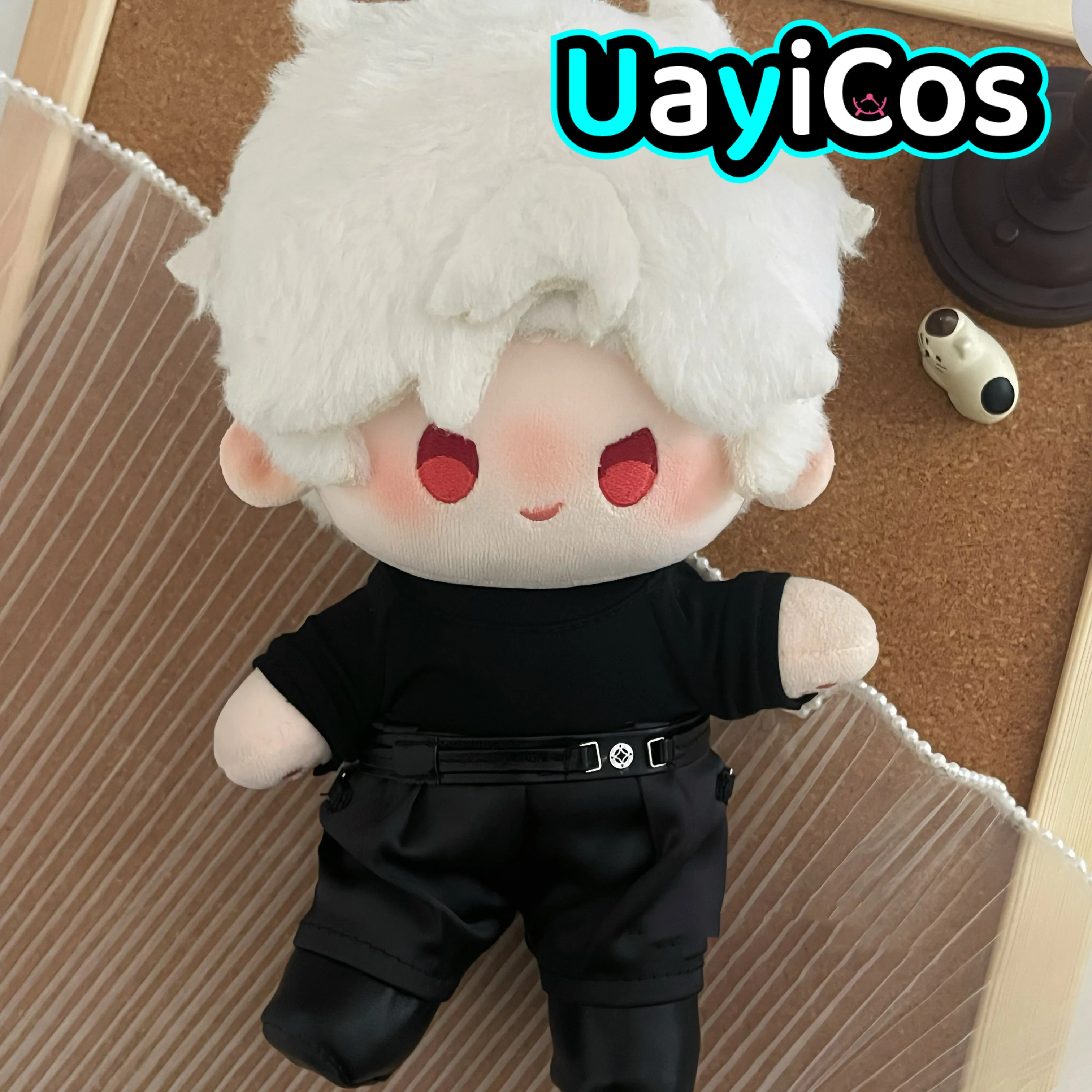 

Одежда для кукол 20 см Love and Deepspace Caleb Sylus Zayne Xavier Rafaye Пальто Брюки Пояс Обувь Очки Костюм Мягкая плюшевая кукла A