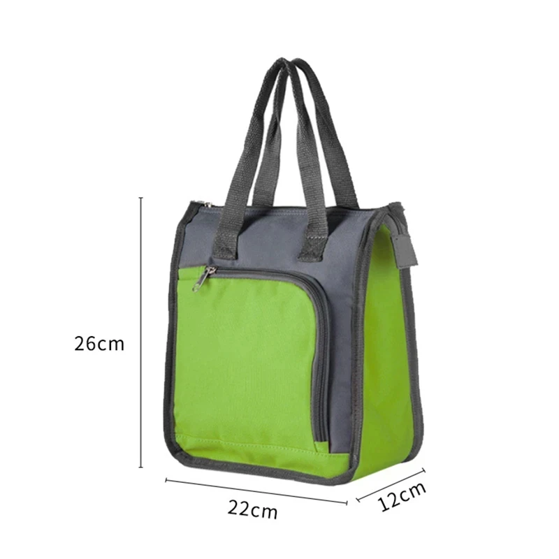 Thicken Insulated Picnic Cooler Bags Large Capacity Women Men Thermal Lunch Bag Eco Portable Fridge Handbags Work Food Pouch