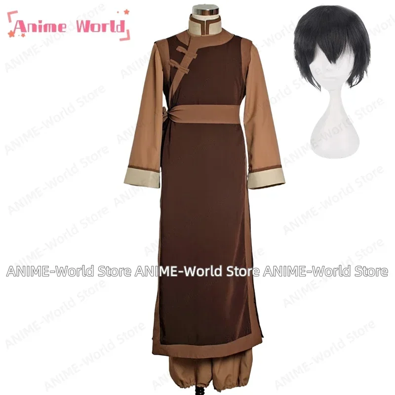 

《Custom Size》Anime Avatar Zuko Outfit Halloween Party Outfit Wig