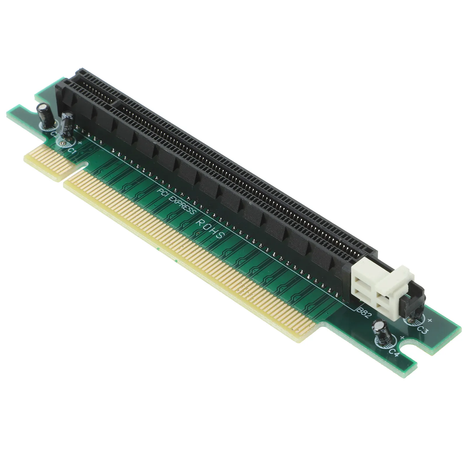 Tarjeta Adaptadora Riser para GPU, Extensor PCI-E de 90 Grados de 1X a 16X, Adaptador de Minería, Extensión para Computadora, Riser PCI