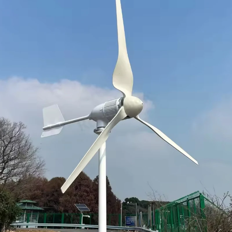 

Для домашнего использования, комплект ветряной турбины, 3 лопасти, ветряная мельница, 24 В, 48 В, 96 В, с контроллером Mppt/гибридного заряда, динамо-машина для домашнего использования на ферме