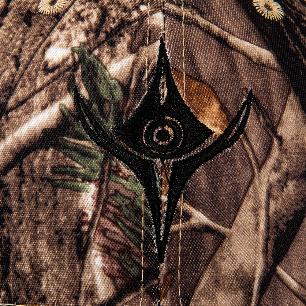 Europäische und amerikanische Sommer-Outdoor-Baseballkappen, mit Blättern bedruckte Dschungel-Tarnkappen, Herren- und Damen-Tarnkappen. – Detail 6