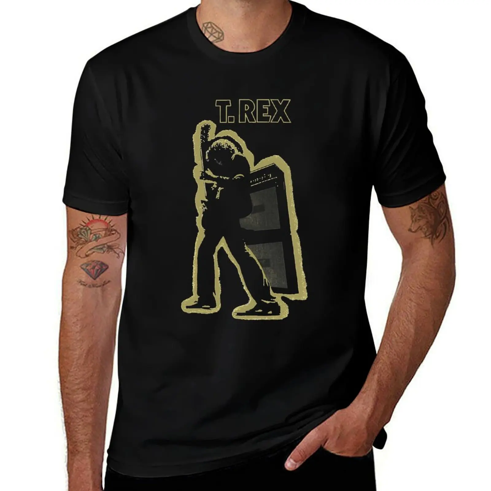 

Electric Warrior T-Shirt summer top Short sleeve tee baggy shirts aesthetic clothes anime shirts men