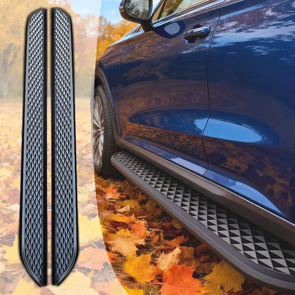 2 pcs fit for KGM SsangYong Torres 2023-2025 Side Step Running Board Aluminium car accesories (with brackets)