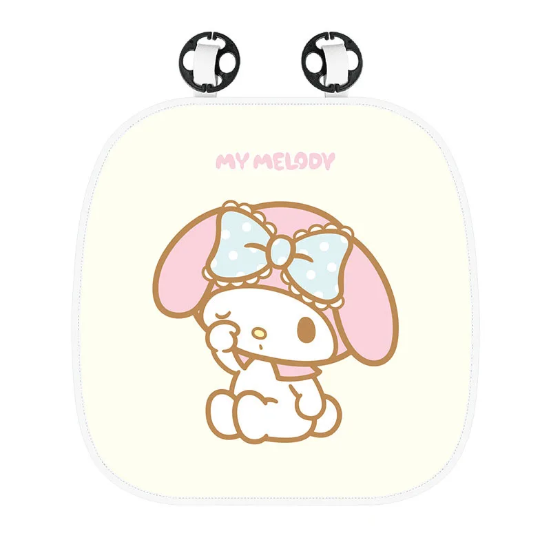 Sanrio เบาะรองนั่งในรถยนต์ เบาะรองเอว เบาะป้องกันรถยนต์ พรมรถตุ๊กตา My Melody รถ เบาะรองนั่งกันลื่น อุปกรณ์เสริมในรถยนต์