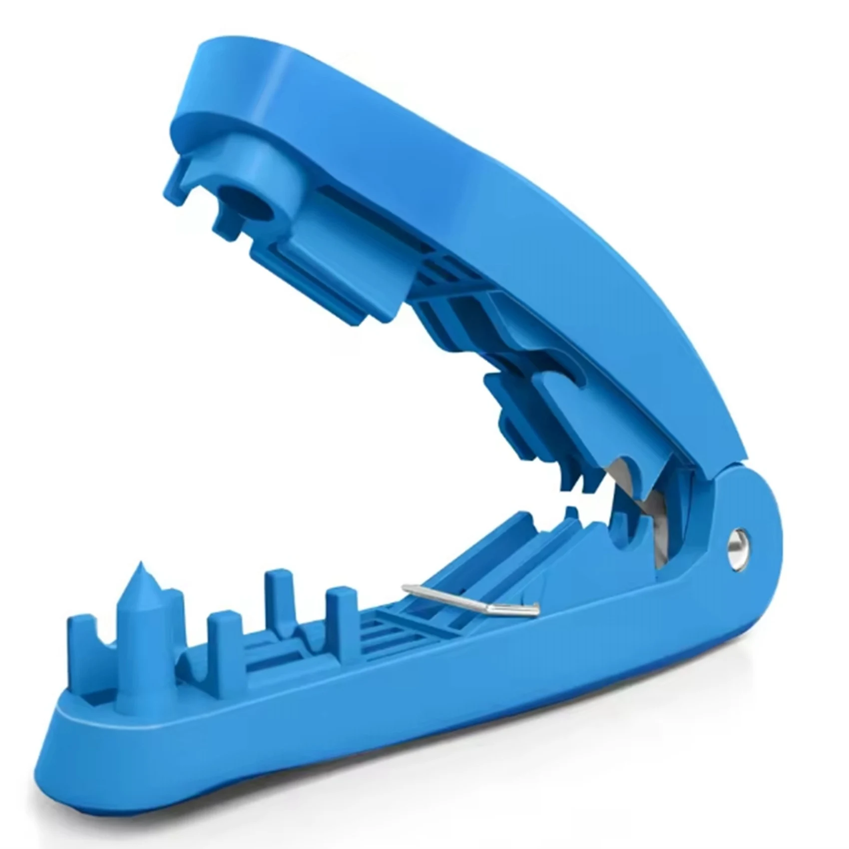 เครื่องมือสายเคเบิลเครือข่าย RJ45 แบบ 2X 4-อิน-1 พร้อมฟังก์ชั่นการตัด ปอก และยืดตรง ใช้ได้กับสายเคเบิล STP/UTP,B