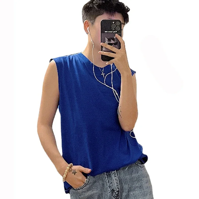 

HaleyChan Summer Womens Cotton Chest Binder Trans Lesbian Tomboy Comfort Tank Top with Strong Elastic Lining(Can Be Worn Outside