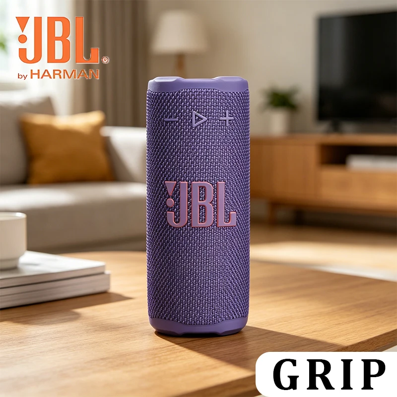 

JBL GRIP Neon Can Wireless Bluetooth Speaker Bass Cannon Atmosphere Light Waterproof Portable Outdoor Gift Speaker