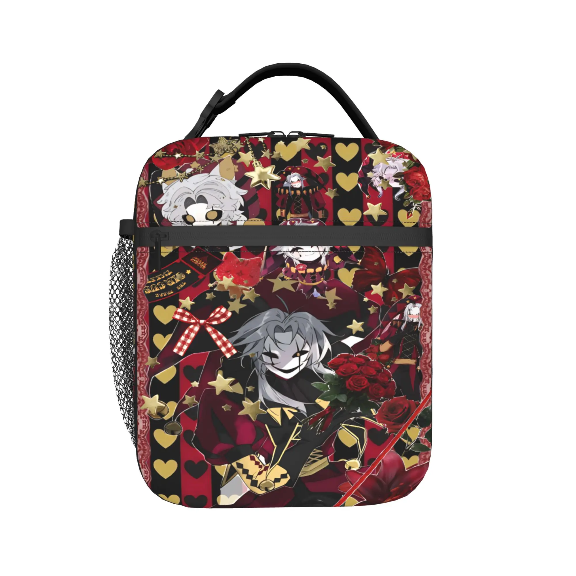 Pierrots The Freak Circus Insulated Lunch Bag for Men Women  Food Container Portable Cooler Thermal Lunch Box For Work