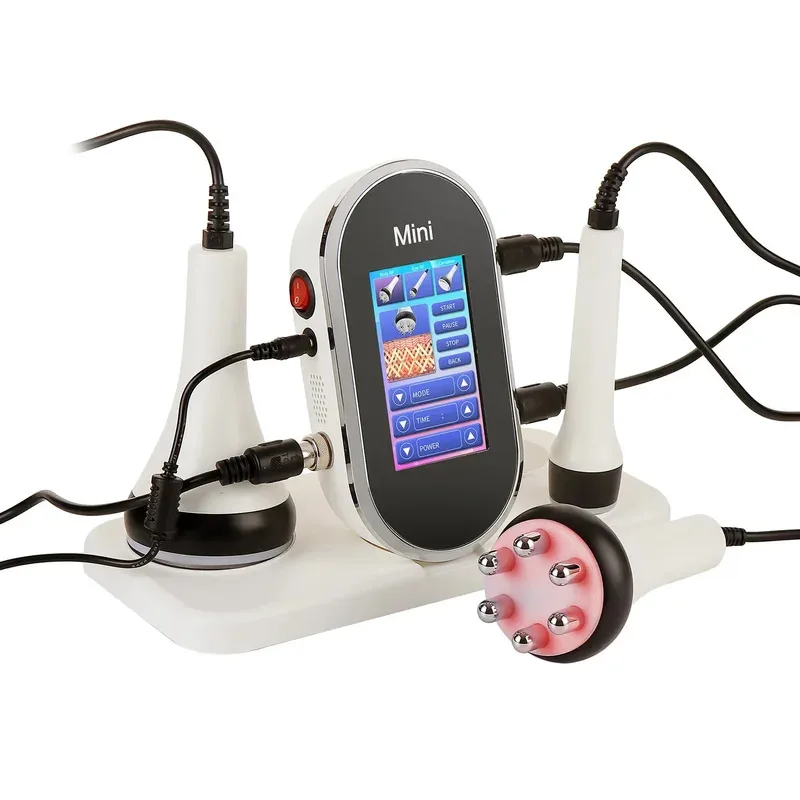 

RF&EMS 3In1 Cavitation Ultrasonic Body Slimming RF Lifting Machine Beauty Device Massager Skin Tighten Face Skin Care Tool