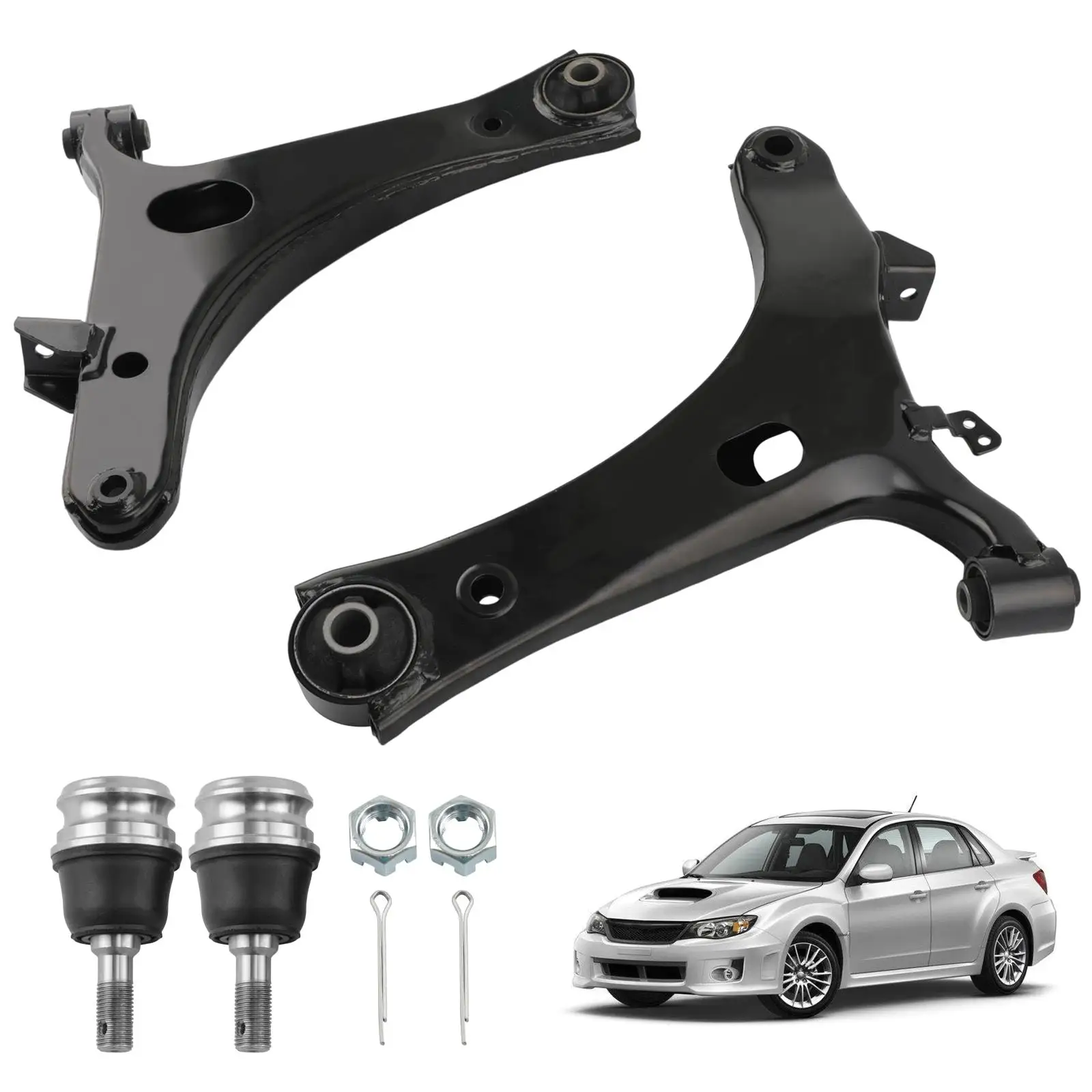

Front Lower Control Arms Kit For 2008 -2011 Subaru impreza 2003-08 legacy outback