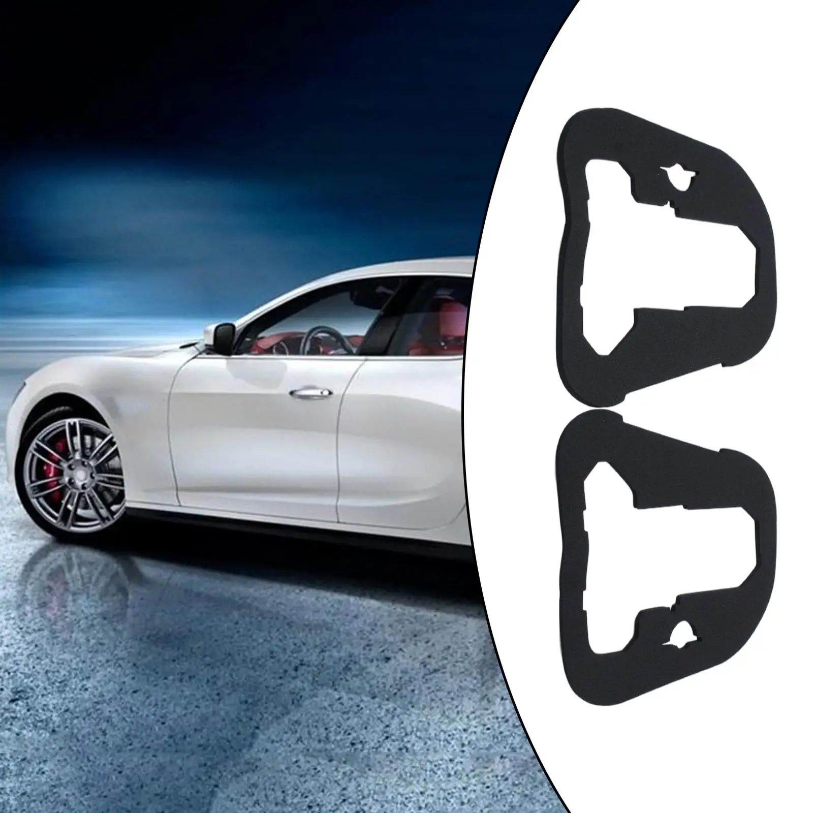 

Rear Tail Light Gasket Set Waterproof Noise Reducing Protective for VW Golf Replacement 1J6945191 Parts Easy to Install